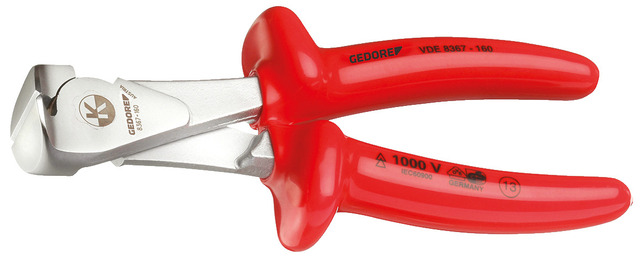 GEDORE VDE 8367-160 Silné čelné kliešte VDE 160 mm