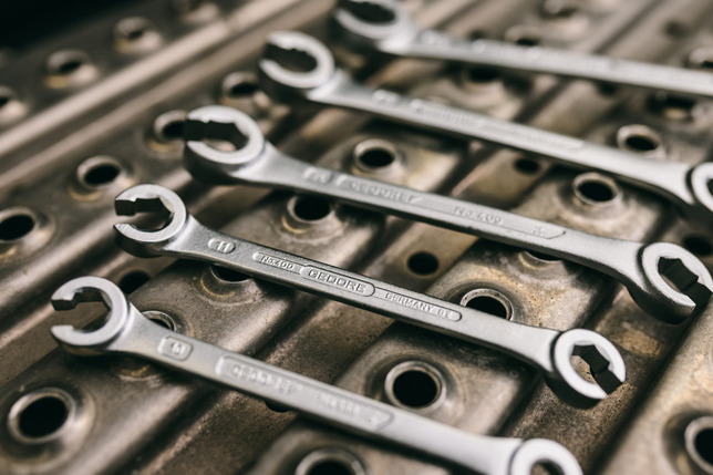 GEDORE 400 10X12 Kľúč obojstranný očkový otvorený, šesťhranný 10x12 mm