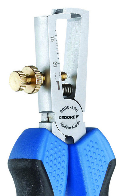 GEDORE 8098-160 JC Štipce na odstraňovanie izolácie 160 mm Rukoväť 2K