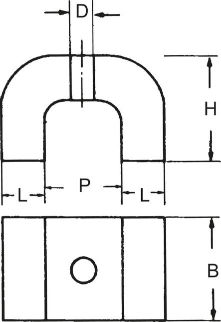 FORTIS Magnet podkova 20mm P15mm Fortis